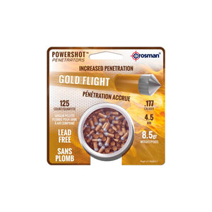 GoldFlight bleifreies Schrot 4,5 mm 0,55 g (125 Stk. Dose) - Crosman