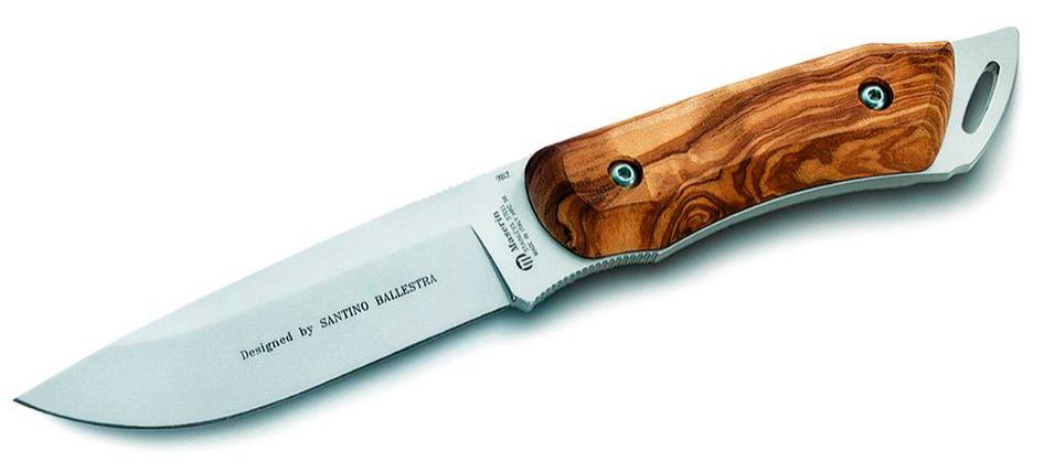 Maserin Messer mit Olivenholzgriff – Maserin