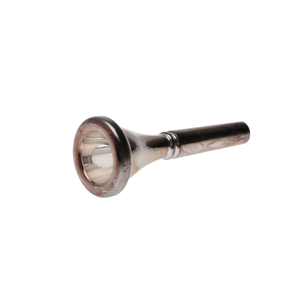 Mundstück für Parforcehorn Messing normaler Kessel