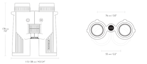 Frontier LRF 10x42 Grün / 10-2300m - Hawke