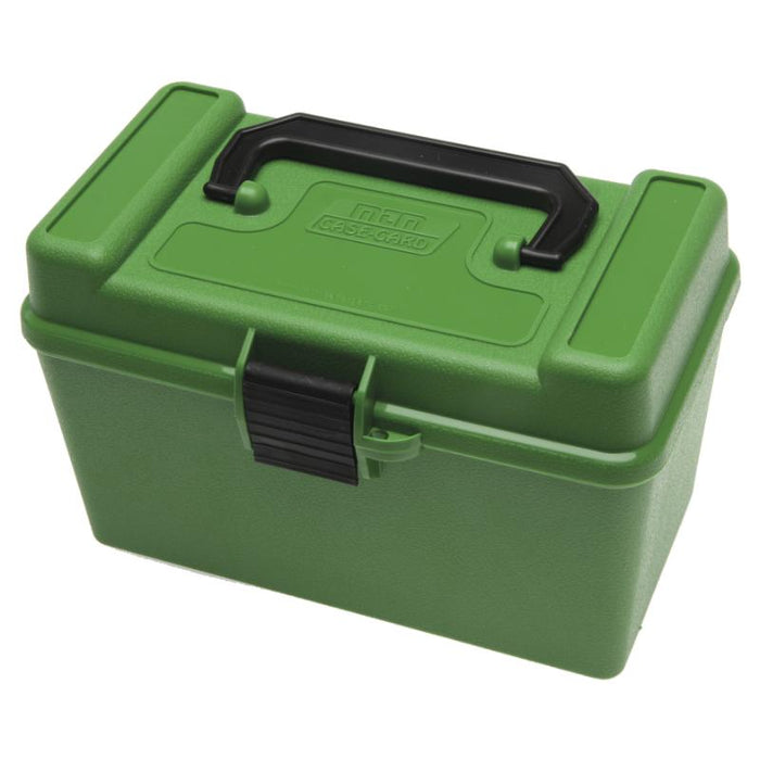 MTM Kartuschenbox 50 Stk. Patr. mit Griff - Kal.264MAG-458WIN