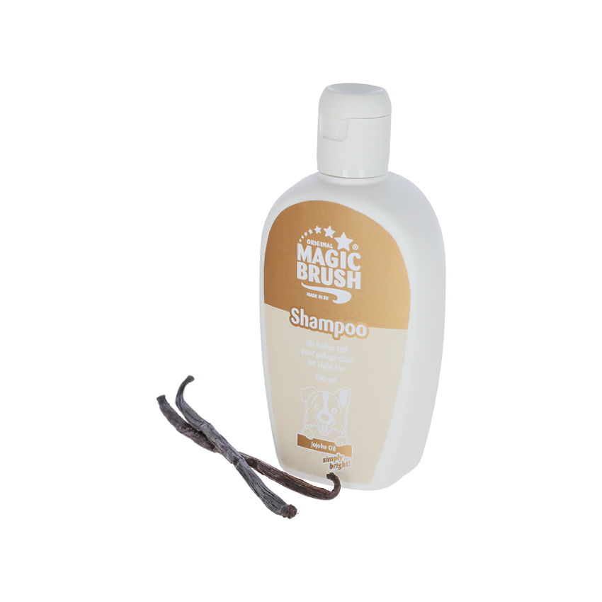 MagicBrush Hundeshampoo für helles Fell, 200 ml – Kerbl