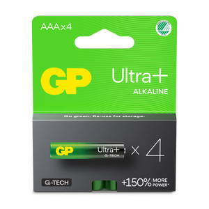 GP Ultra Plus AAA/LR03 4 Stk. – GP Design