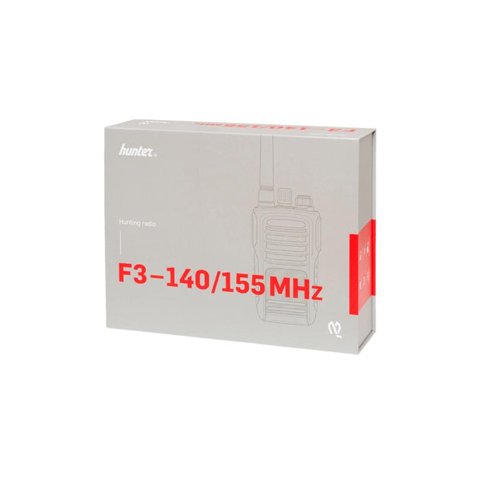 Hunter - F3 Jagdradio mit Display 140/155 MHz