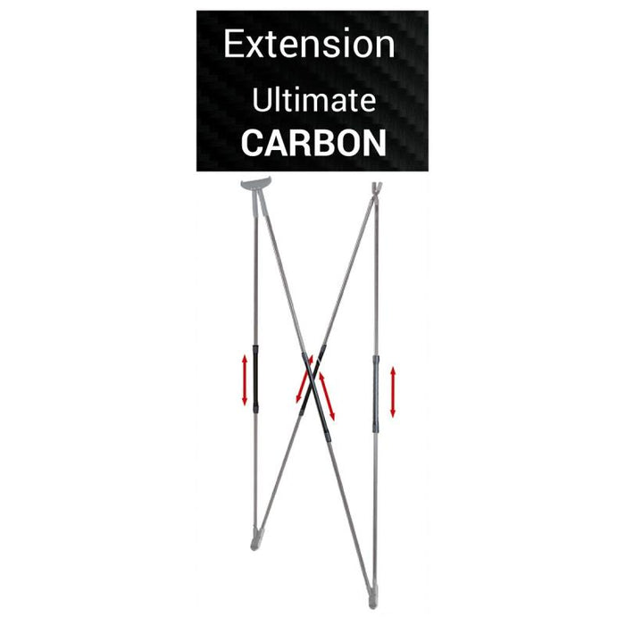 H-Verlängerung für Carbon-Set 20 cm - 4Stablestick Kit