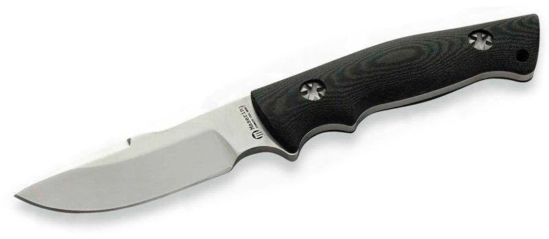 Maserin Messer mit schwarzem Griff – Maserin