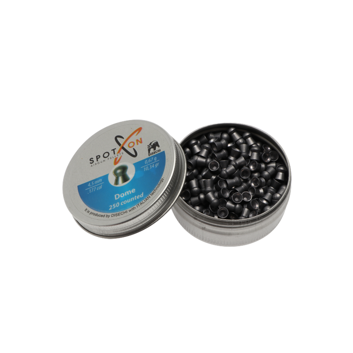 Spoton – Kuppel 4,5 mm – 0,67 g/10,34 Körnung – 250 Stück. pro Dose