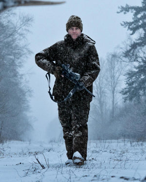 Kodiak CleverWool HSP Isolierte Hose – Dark hunting green/Shadow brown – Härkila