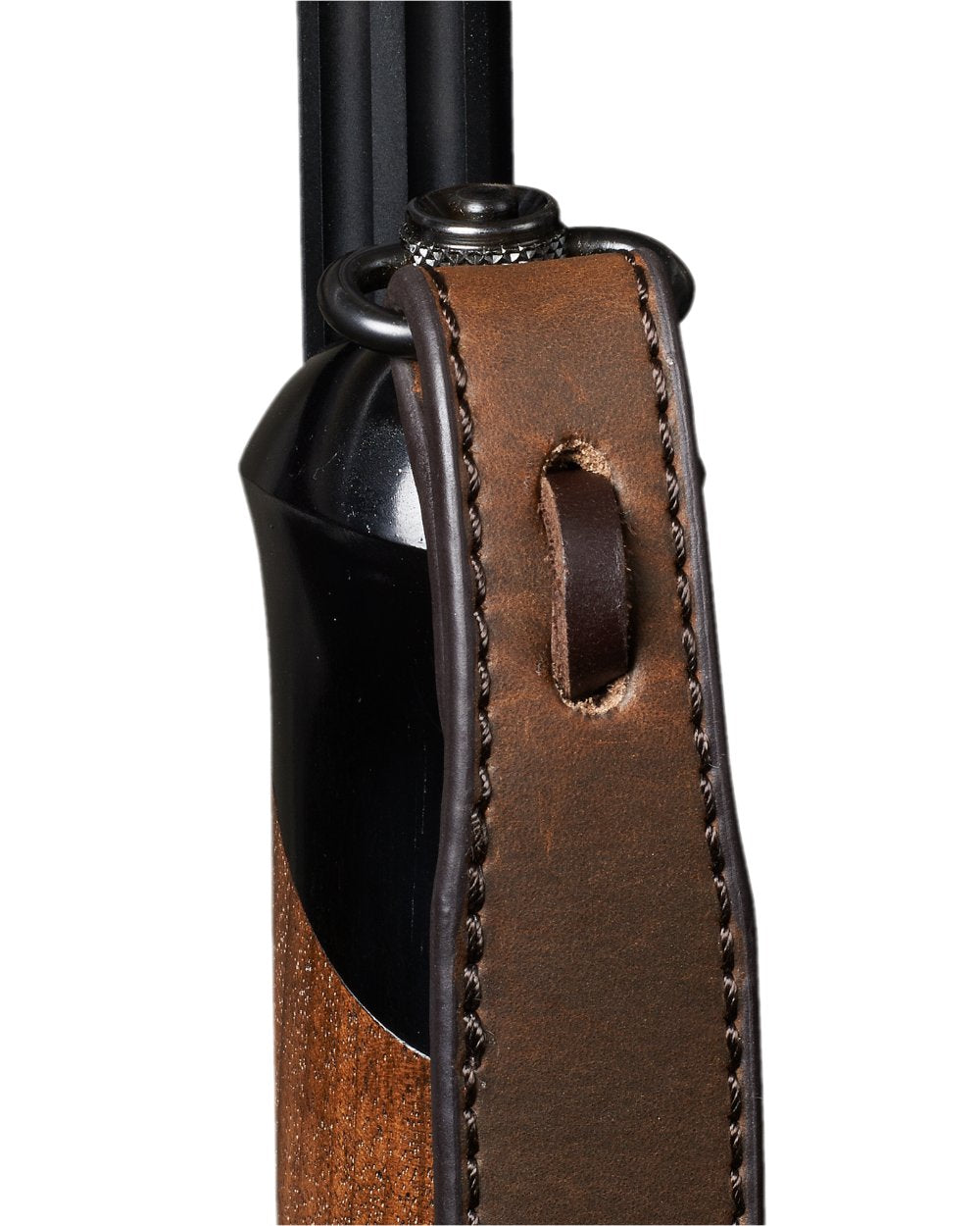 Gewehrriemen aus Leder Dunkelbraun - Härkila