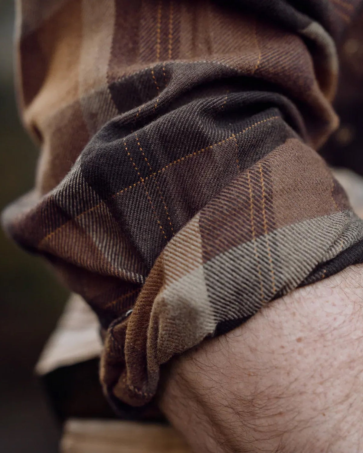 Asmund L/S Hemd - Rust Brown Check – Härkila