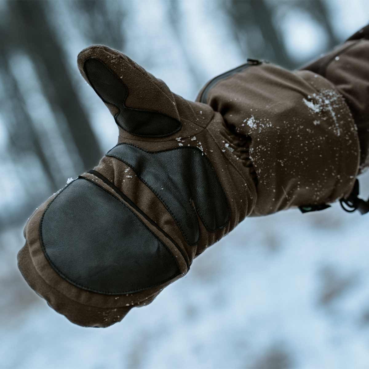 Heat HSP Faltbare Fäustlinge – Hunting Green – Härkila