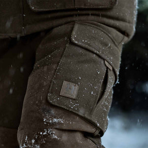 Kodiak CleverWool HSP Isolierte Hose – Dark hunting green/Shadow brown – Härkila