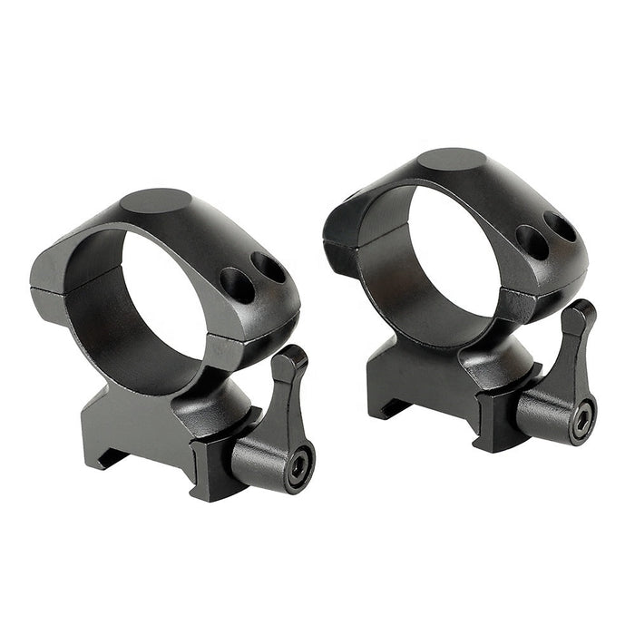 30mm Picatinny/Weaver-Ringe mit Schnellverschluss - HuntElite