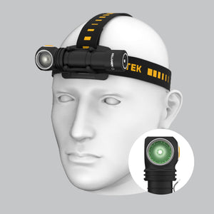 Wizard C2 WG Magnet USB - Weiß & Grün - 1100 lm & 400 lm - Armytek