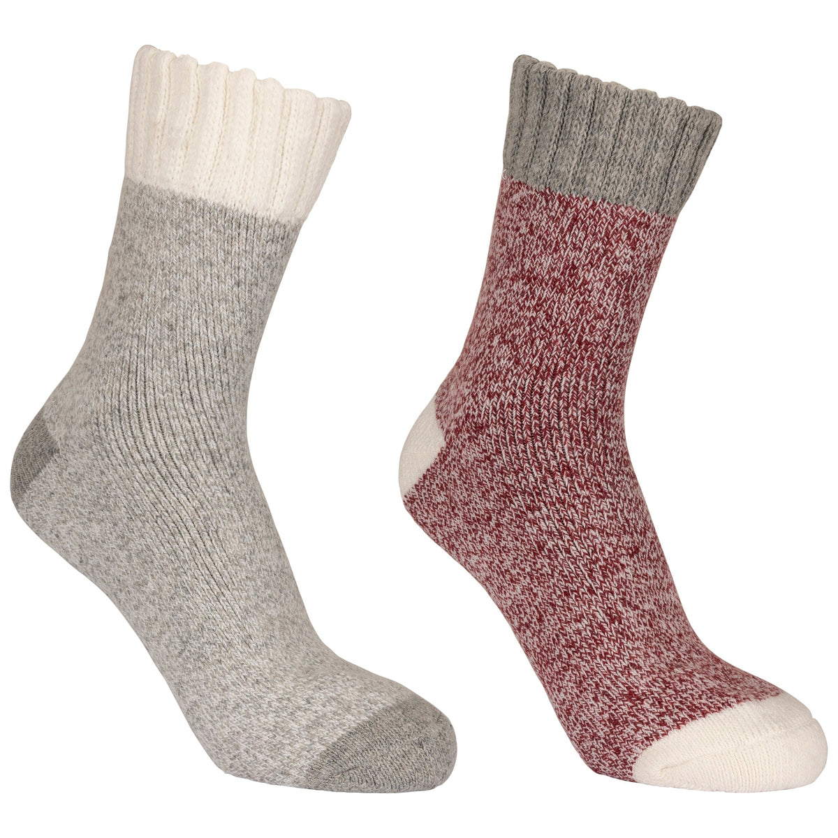 Inigo - Grey Marl / Cherry Marl - Trespass