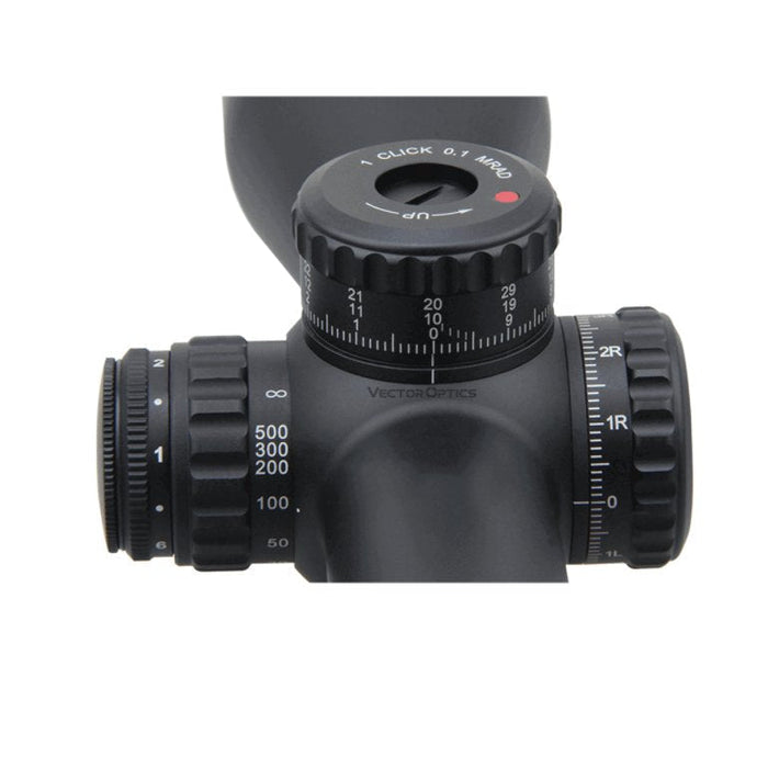 3-18x50 34mm Taktisches FFP – Vector