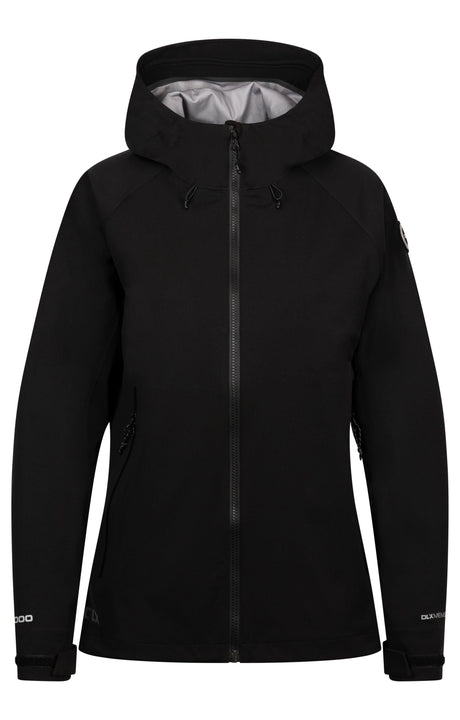 Justine- Female Dlx Rainwear - Black - Trespass