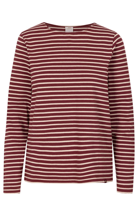 Karen - Dark Cherry Stripe - Trespass