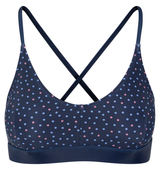 Laura - Navy Dot Print - Trespass