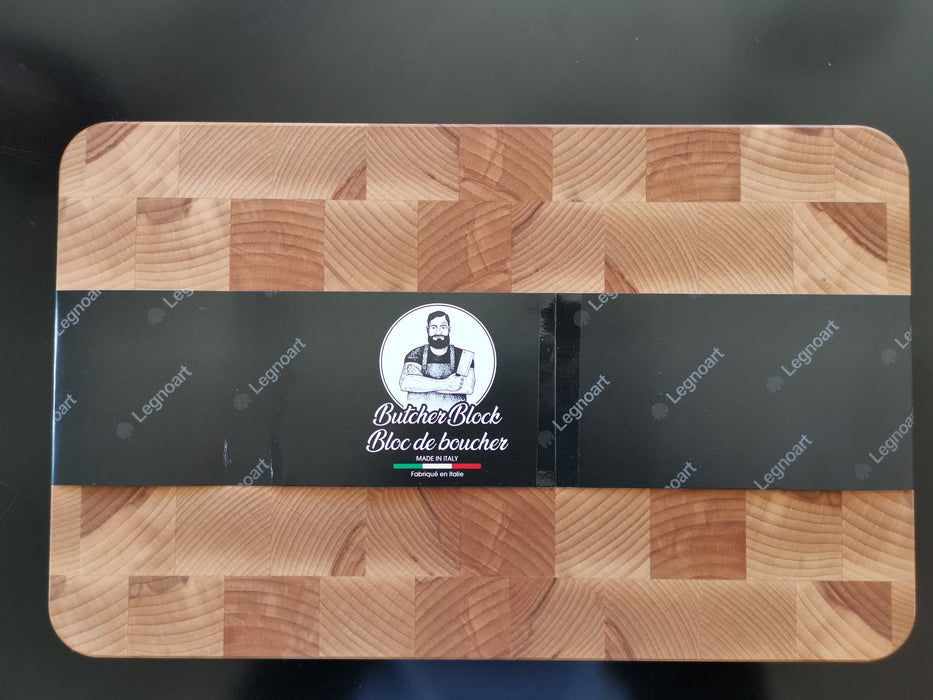 Schneidebrett Buchenholz 40x25x3,8 cm - Legnoart