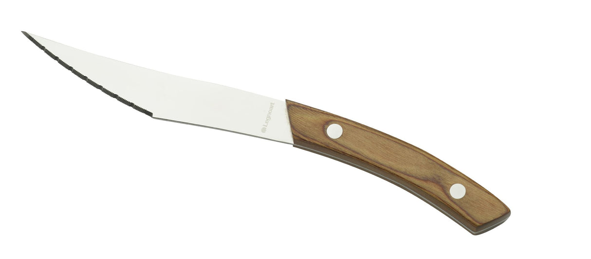 NAPOLI Pizza- und Steakmesserset 4 Stück Heller Griff - Legnoart