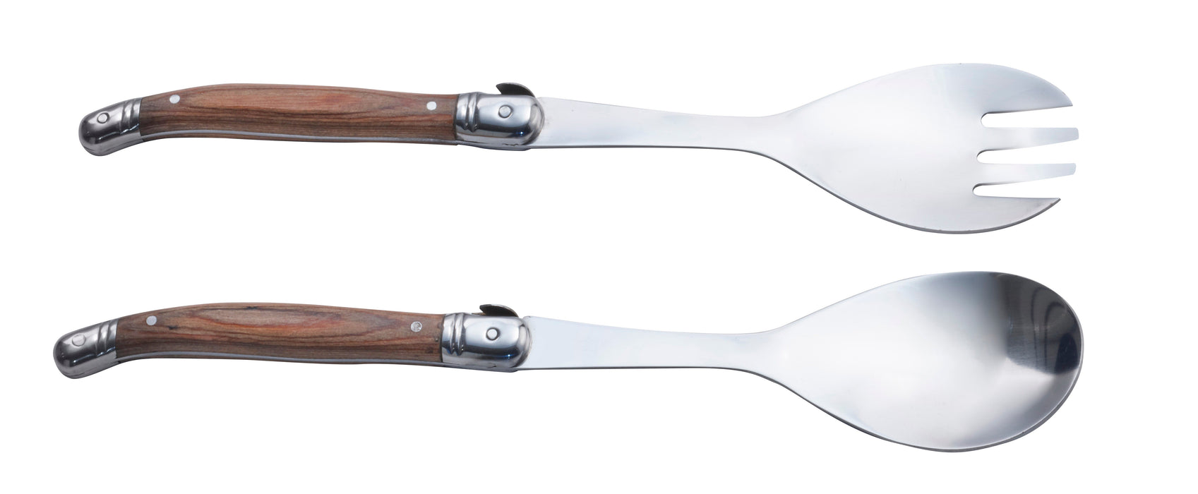 Salatbesteck 2 Stück, Helles Buchenholz, 145*405 h mm - Legnoart