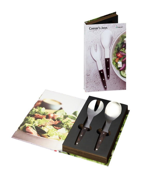 CAESAR'S JOY Salatbesteck Rostfreier Stahl - Legnoart