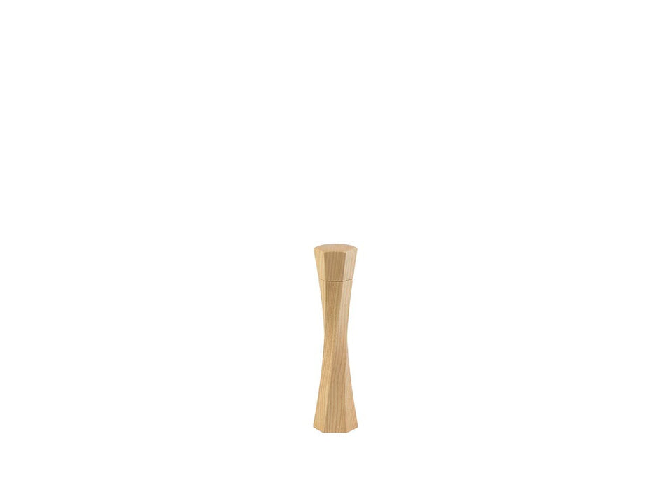 Legnoart TWIST, Salz-/Pfeffer-Keramikmühle, klein – in heller Asche