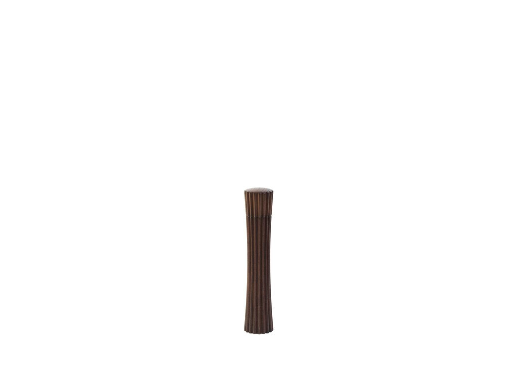 PLEATS, Salz-/Pfeffer-Keramikmühle, klein in dunkler Esche - Legnoart