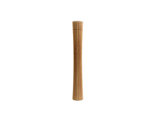 PLEATS Keramik-Salz- und Pfeffermühle, groß, in heller Esche - Legnoart