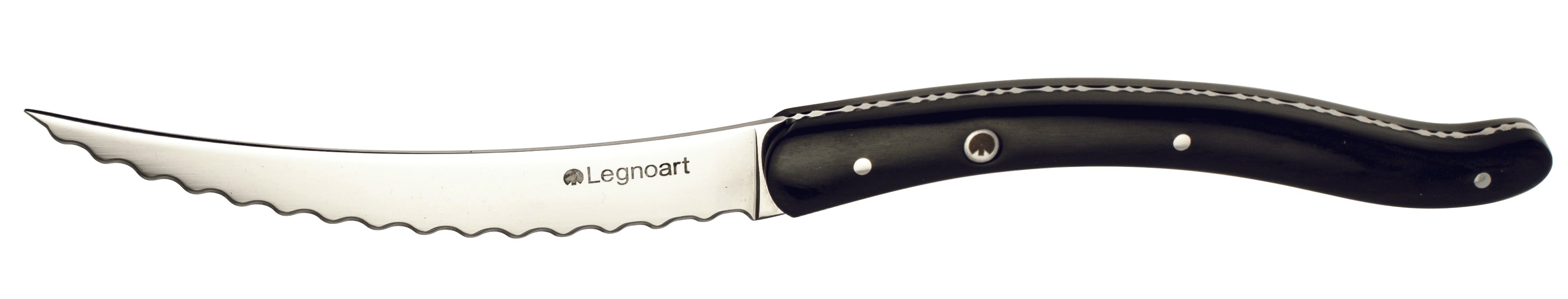 Legnoart WAGYU Steakmesser Dunkles Holz