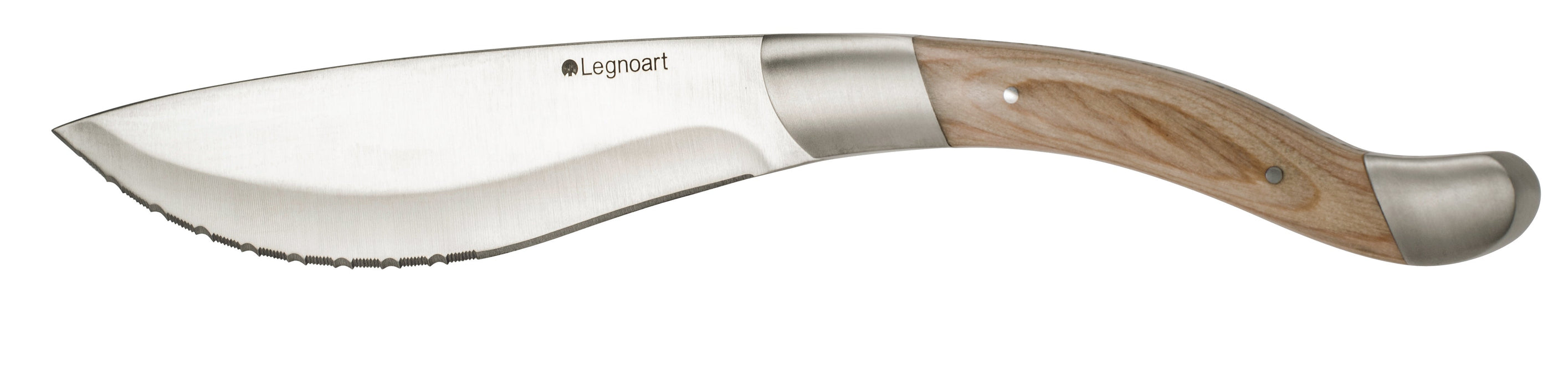 ANGUS Steakmesser Helles Holz - Legnoart