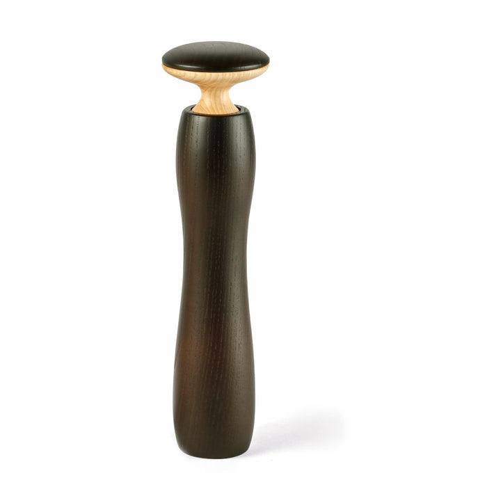Legnoart HERCULES Salz-/Pfeffer-Keramikmühle – mittel – dunkle Asche