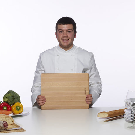 CHEF'S PLACE Schneidebrett L Buchenholz - Legnoart