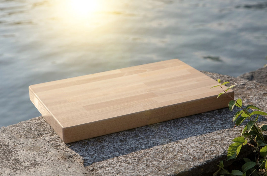 CHEF'S PLACE Schneidebrett - XL Buchenholz - Legnoart