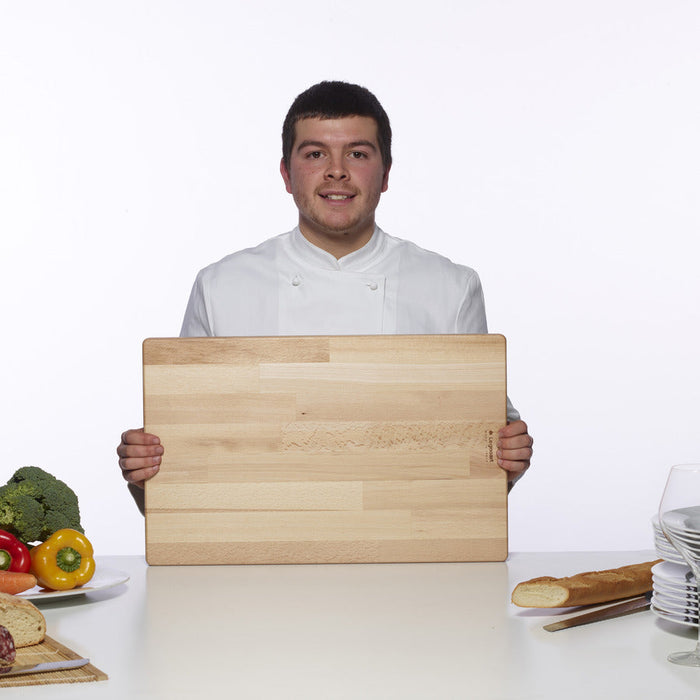 CHEF'S PLACE Schneidebrett XXL Buchenholz - Legnoart