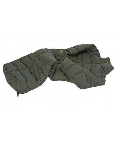 Ansitzjacke + Fußteil Webpelz - Olive – Carinthia