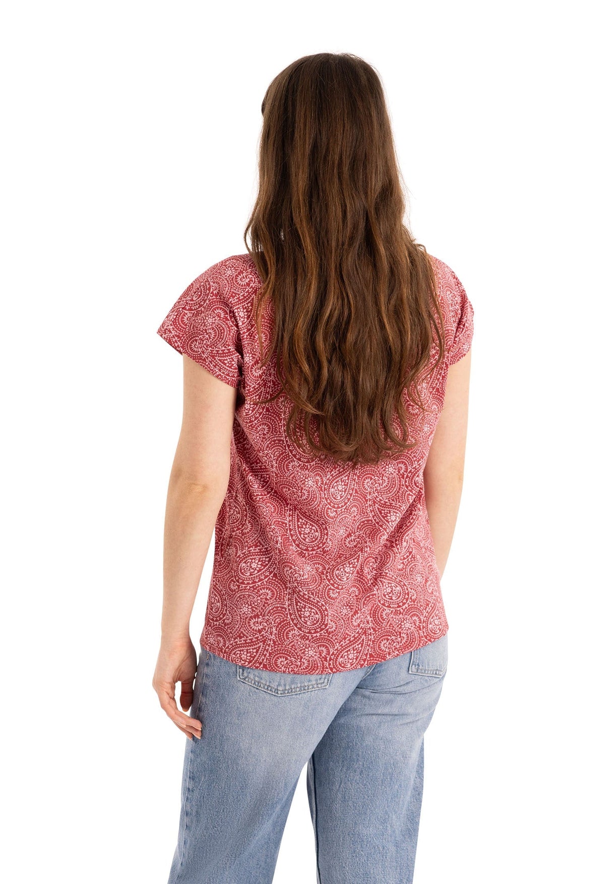 Lucia - Claret Print - Trespass