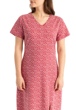 Lula - Claret Print - Trespass
