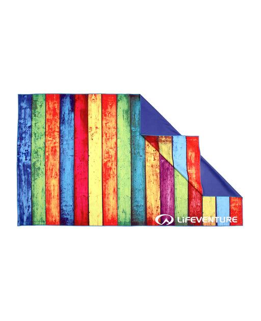 Recycled SoftFibre Trek Towel, Striped P - Life Venture