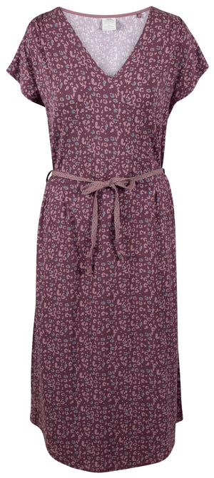 Lynsey - Damson Tone Animal Print - Trespass