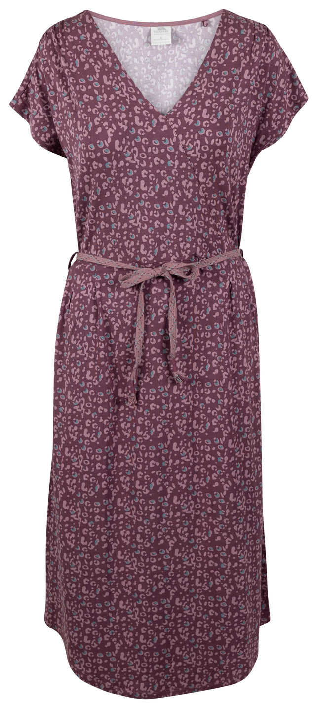 Lynsey - Damson Tone Animal Print - Trespass