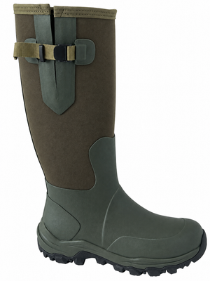 Stambecco Leopard 18" Fold Down Gummistiefel