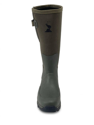 Stambecco Leopard 18" Fold Down Gummistiefel