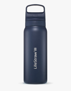 LifeStraw Go 2.0 Edelstahl-Wasserfilterflasche Aegean Sea / 700 ml