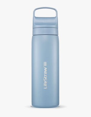 Go 2.0 Edelstahl-Wasserfilterflasche Icelandic Blue / 500 ml – LifeStraw