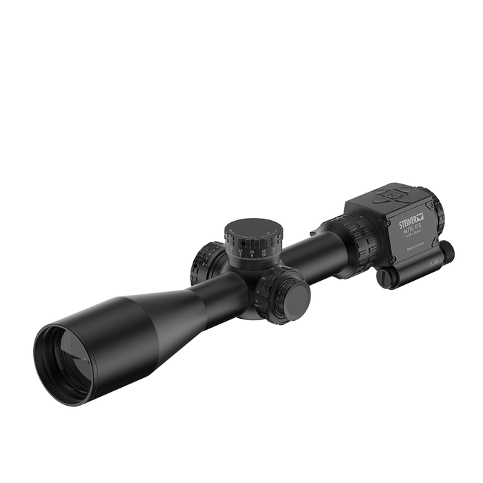 Steiner M7Xi 2,9-20x50 G2B Mil Dot IFS, ballistisk computer, sort - Jagtbutikken