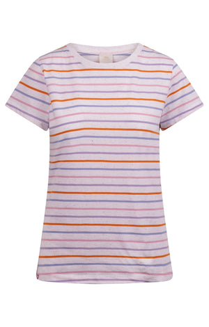 Michaela - White Multi Stripe - Trespass