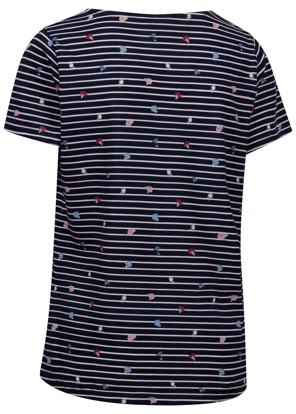 Myla - Navy Floral Stripe - Trespass