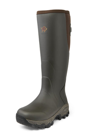 Moor Country Lady 17" Stiefel mit Seiten-Reißverschluss Dunkel Braun - Gateway1